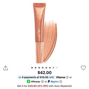 Charlotte Tilbury Beauty Light Wand - Shimmering Rose Gold